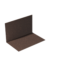 Уголок внутренний металлический с посыпкой, Рубиновый